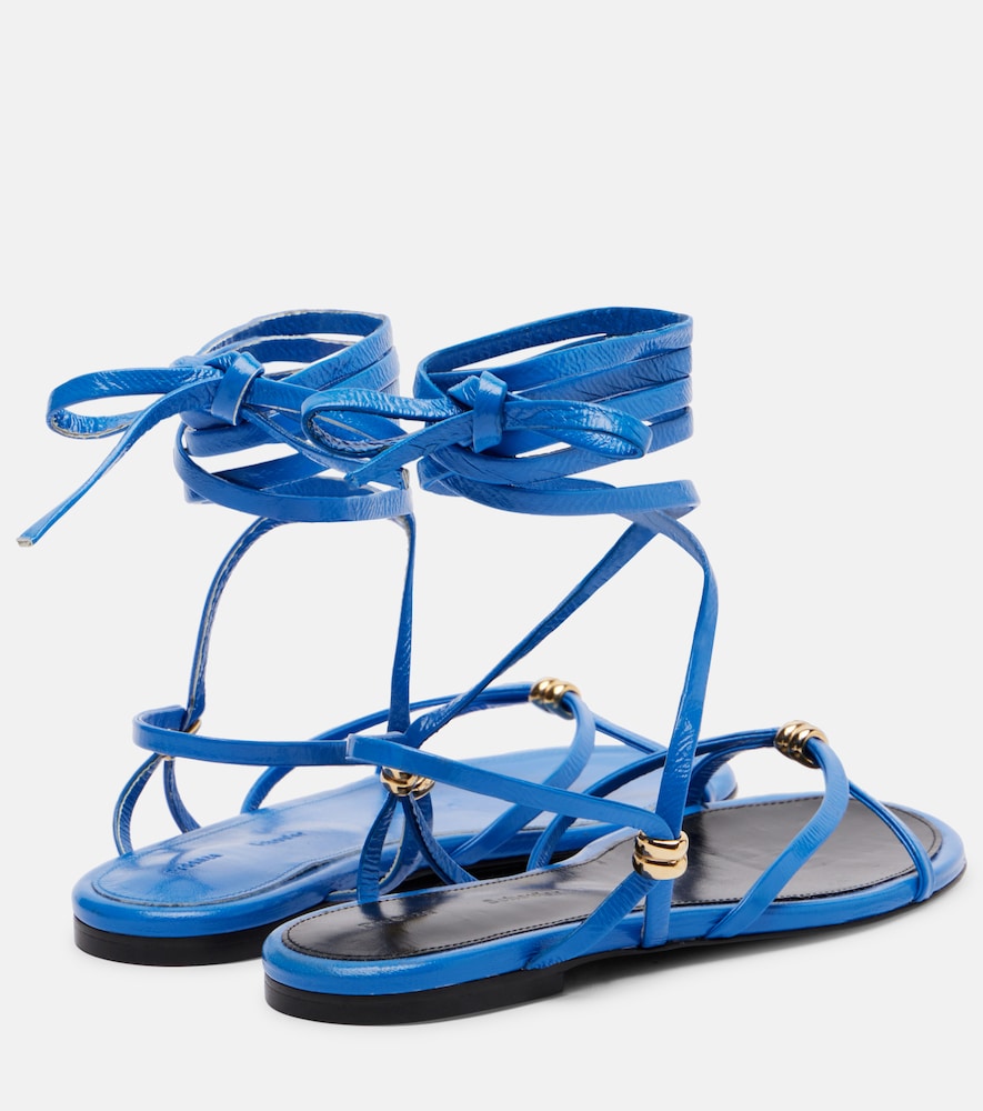 Proenza Schouler Coil leather sandals
