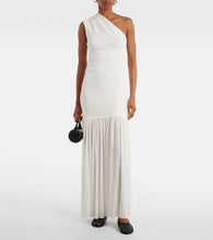 Proenza Schouler Cora one-shoulder cr√É¬™pe chiffon maxi dress