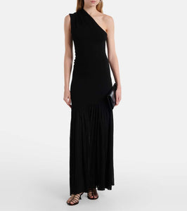 Proenza Schouler Cora one-shoulder cr√É¬™pe chiffon maxi dress