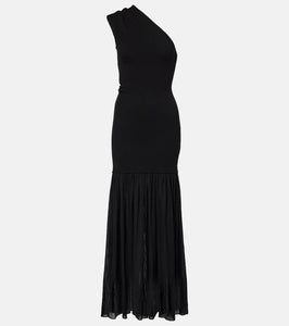 Proenza Schouler Cora one-shoulder cr√É¬™pe chiffon maxi dress
