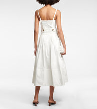 Proenza Schouler Cotton-blend midi dress