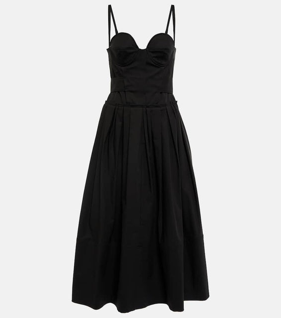 Proenza Schouler Cotton-blend midi dress