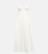 Proenza Schouler Cotton-blend midi dress. Proenza Schouler 棉混纺中长连衣裙