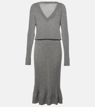 Proenza Schouler Eden wool-blend midi dress. Proenza Schouler Eden 羊毛混纺中长连衣裙
