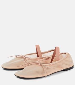 Proenza Schouler Glove mesh Mary Jane ballet flats