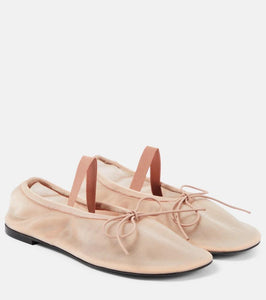 Proenza Schouler Glove mesh Mary Jane ballet flats