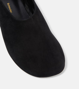 Proenza Schouler Glove suede flats
