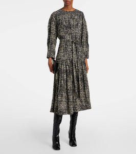 Proenza Schouler Harlow printed cr√É¬™pe midi dress