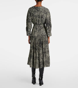 Proenza Schouler Harlow printed cr√É¬™pe midi dress