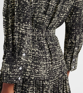 Proenza Schouler Harlow printed cr√É¬™pe midi dress