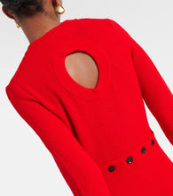 Proenza Schouler Lara cutout boucl√É¬© maxi dress