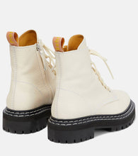 Proenza Schouler Leather lace-up ankle boots