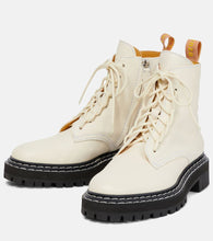 Proenza Schouler Leather lace-up ankle boots
