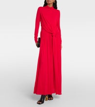 Proenza Schouler Meret draped  jersey maxi dress