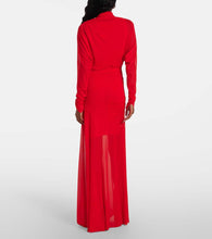 Proenza Schouler Paula sheer crêpe jersey gown