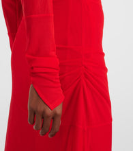 Proenza Schouler Paula sheer crêpe jersey gown