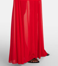 Proenza Schouler Paula sheer crêpe jersey gown
