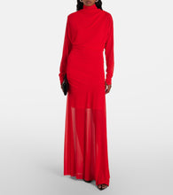 Proenza Schouler Paula sheer  jersey gown
