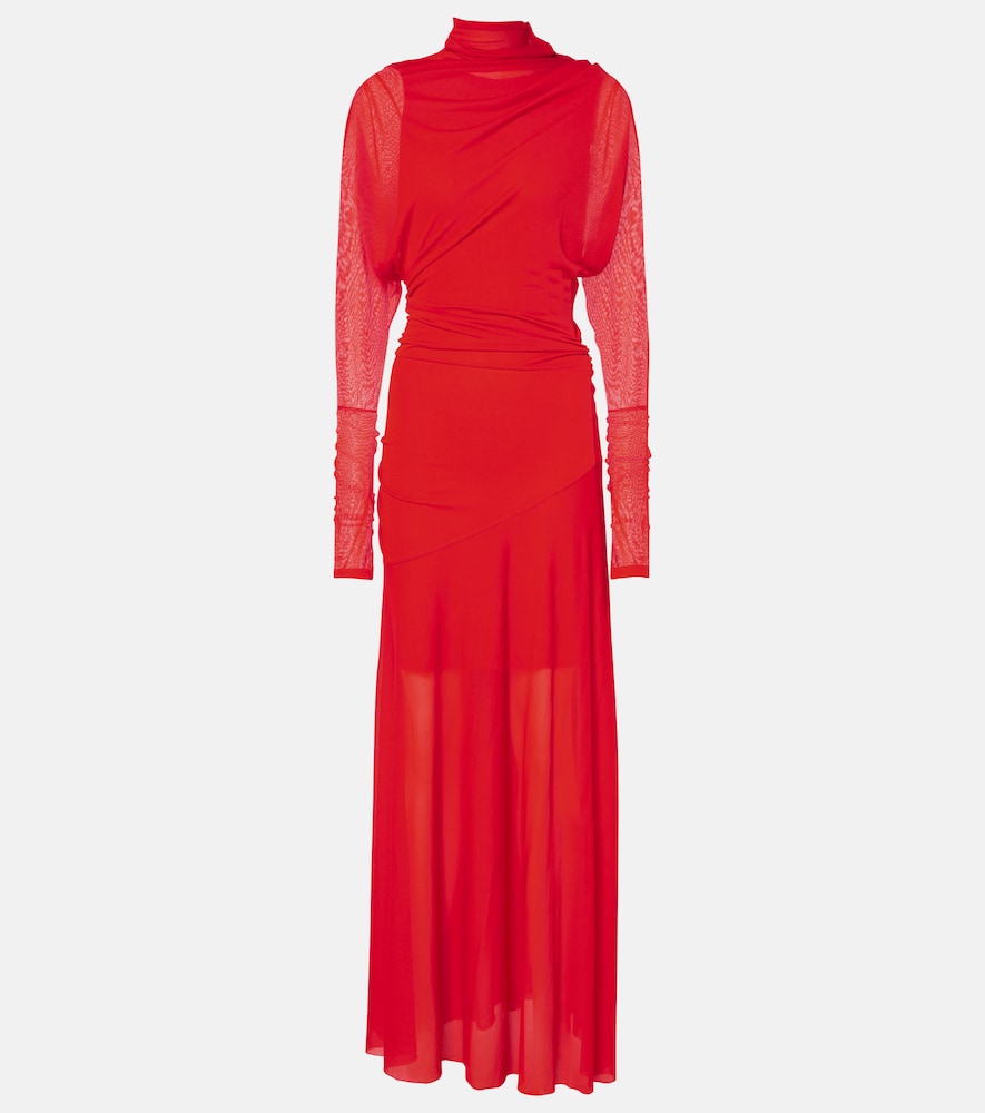 Proenza Schouler Paula sheer  jersey gown. Proenza Schouler Paula 透明平纹针织礼服