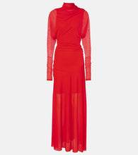 Proenza Schouler Paula sheer  jersey gown. Proenza Schouler Paula 透明平纹针织礼服