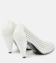Proenza Schouler Perforated Cone leather pumps