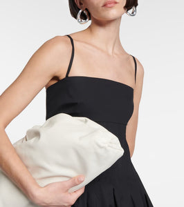Proenza Schouler Pleated cotton-blend poplin midi dress
