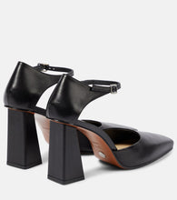 Proenza Schouler Quad leather pumps