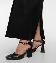 Proenza Schouler Quad leather pumps
