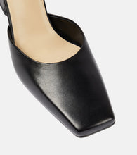 Proenza Schouler Quad leather pumps