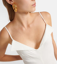 Proenza Schouler Ruby linen-blend midi dress