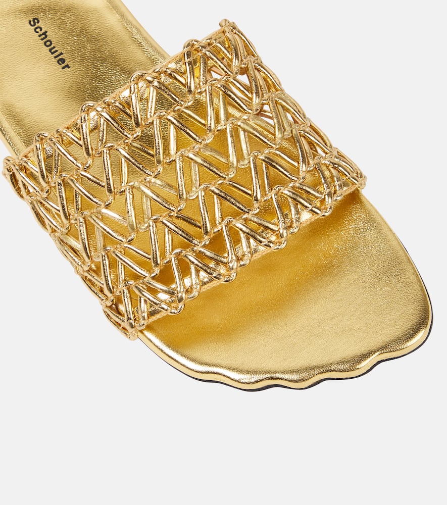 Proenza Schouler Sculpt Woven slides