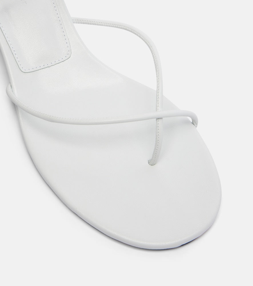 Proenza Schouler Slash Tie 40 leather sandals