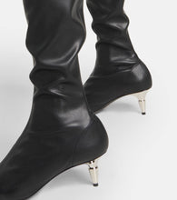 Proenza Schouler Spike leather over-the-knee boots