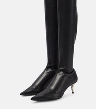 Proenza Schouler Spike leather over-the-knee boots