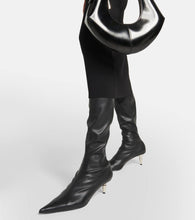 Proenza Schouler Spike leather over-the-knee boots
