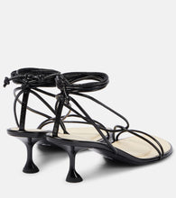 Proenza Schouler Tee Ankle 60 leather sandals