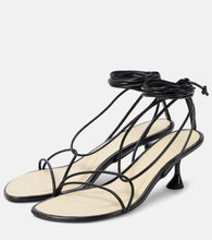 Proenza Schouler Tee Ankle 60 leather sandals