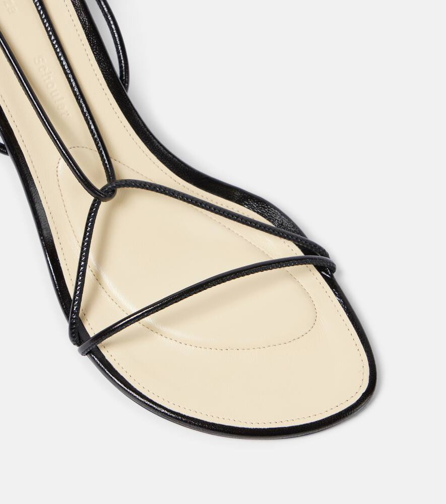 Proenza Schouler Tee Ankle 60 leather sandals