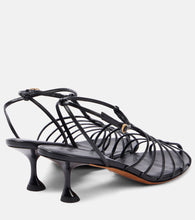 Proenza Schouler Tee Cage 60 leather sandals