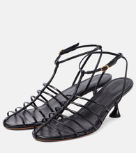Proenza Schouler Tee Cage 60 leather sandals