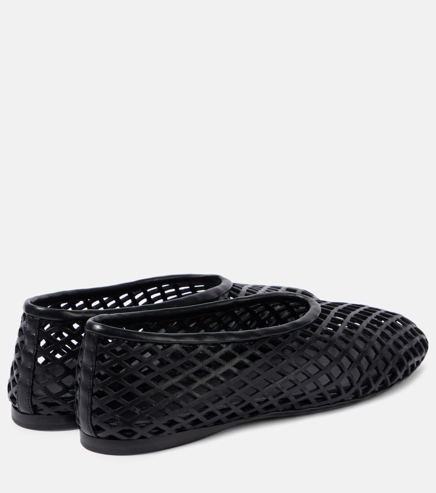 Proenza Schouler Tee Perforated leather ballet flats