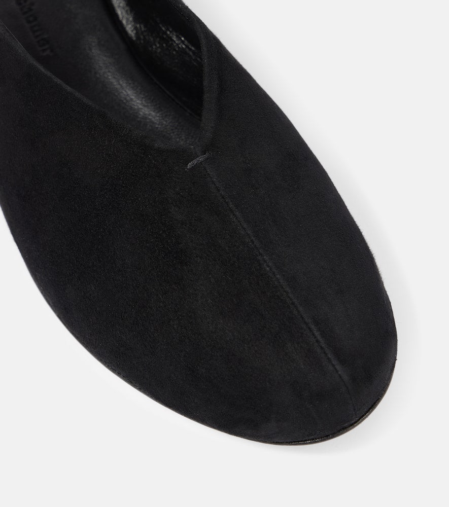 Proenza Schouler Tee suede ballet flats