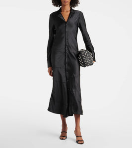 Proenza Schouler White Label Amelie satin midi dress