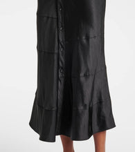 Proenza Schouler White Label Amelie satin midi dress