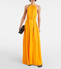 Proenza Schouler White Label Lenny belted jersey maxi dress