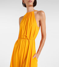 Proenza Schouler White Label Lenny belted jersey maxi dress
