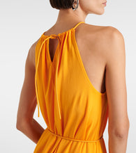 Proenza Schouler White Label Lenny belted jersey maxi dress