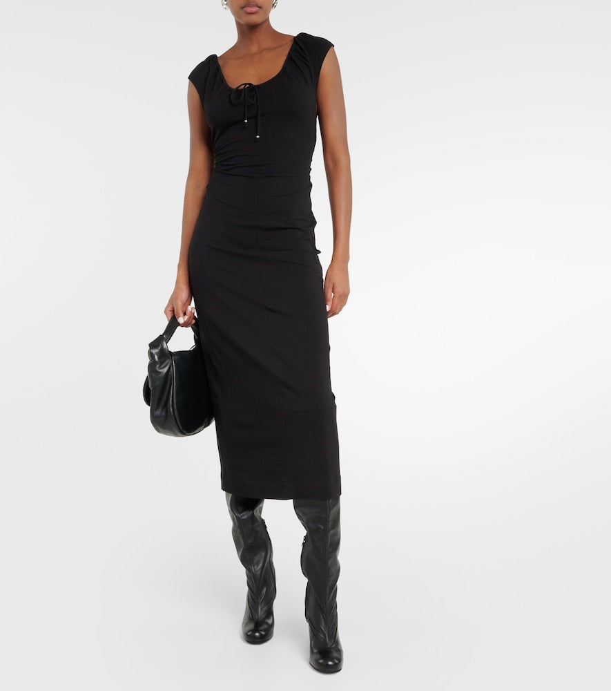 Proenza Schouler White Label Nina cotton-blend midi dress