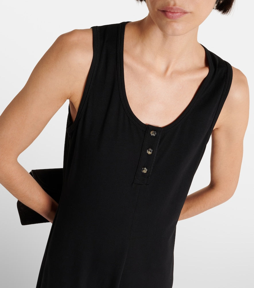 Proenza Schouler White Label Rey cotton-blend jersey maxi dress