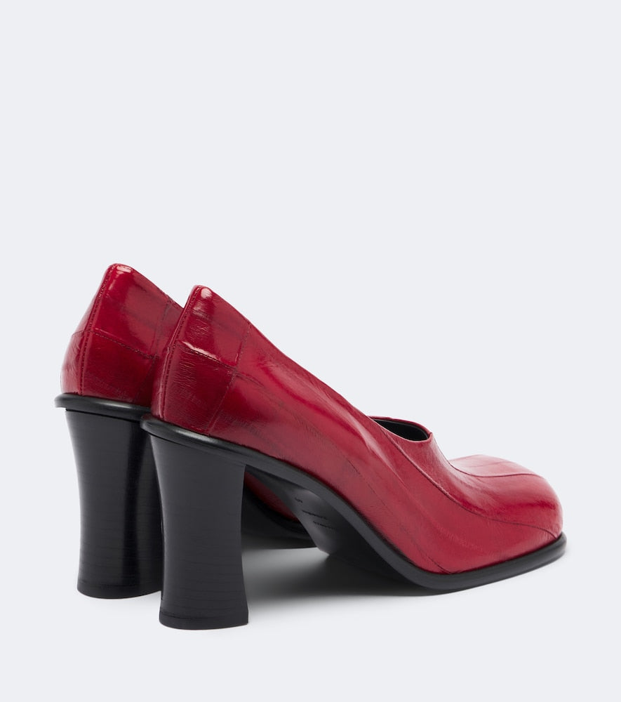Red Proenza Schouler Esme eel leather pumps - High-Heel Pumps